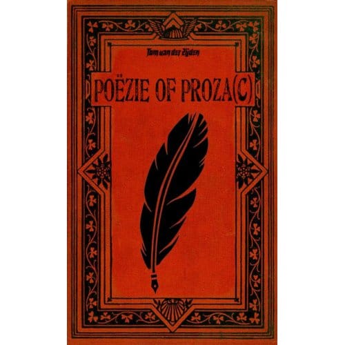 Poëzie Of Proza(C) - Tom Van der Zijden