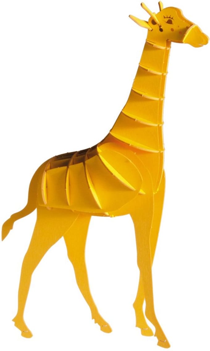FRIDOLIN 3D Papier Model - Giraf.