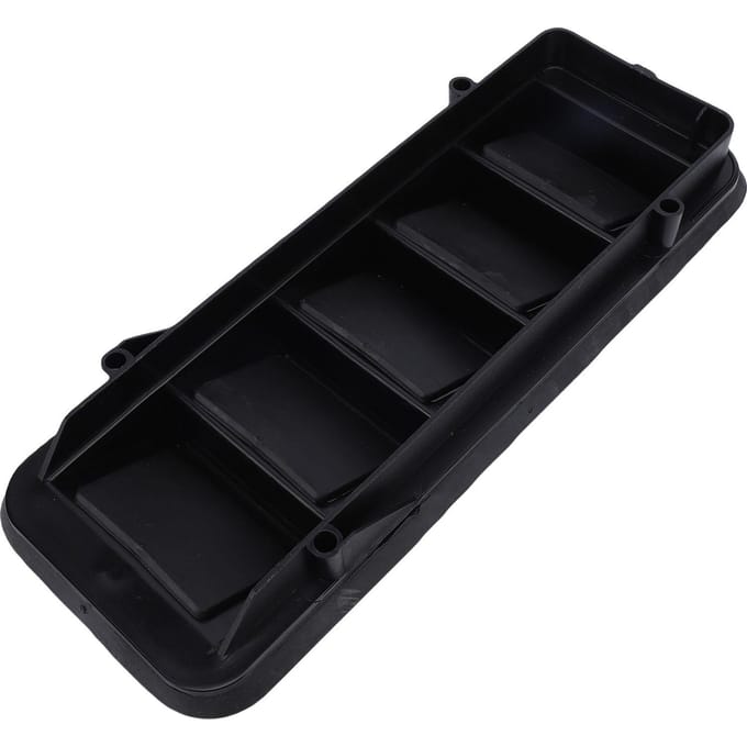 Achterpaneel Luchtgat Ontlastingsrooster Paneel 13596856 Cabinedruk Ontluchtingsrooster Vervanging voor 1500 1999 2019 black