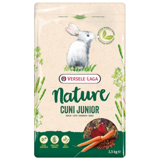 Versele-Laga Nature Cuni Junior - Konijnenvoer - 2.3 kg
