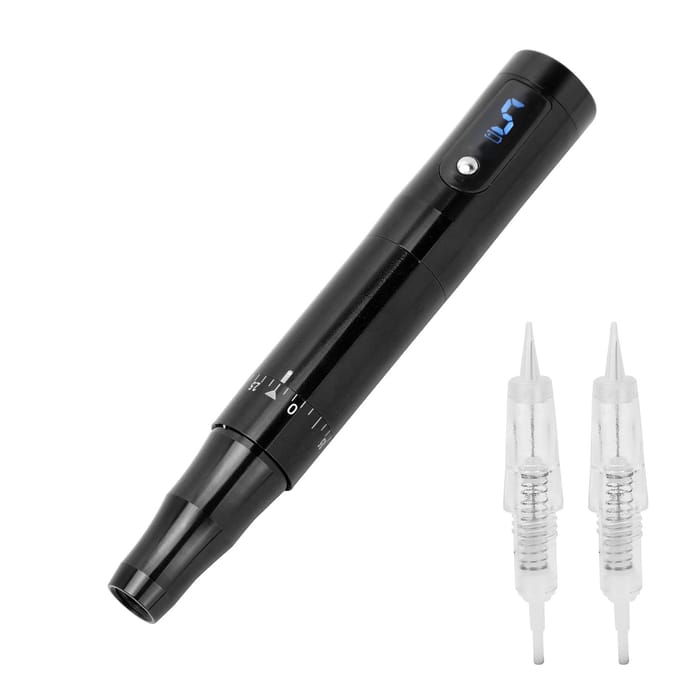 Professionele Microblading Machine Wenkbrauw Eyeliner Lip Tattoo Pen Machine US Plug zwart