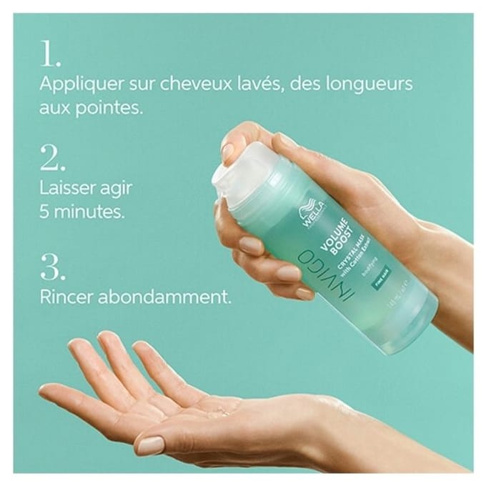 Wella Professionals Invigo Volume Boost Crystal Mask - Haarmasker - 500 ml