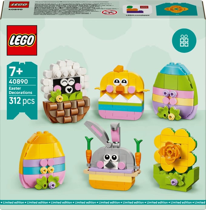 LEGO Pasen Limited Edition 40890 - Paasdecoraties