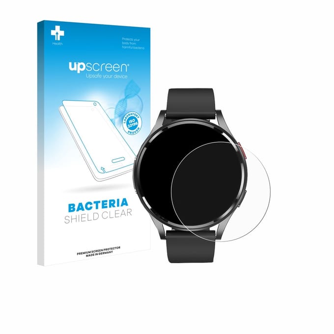 upscreen - Screenprotector voor Lgnitek GE30-H 1.43" - Folie Beschermfolie transparant antibacterieel