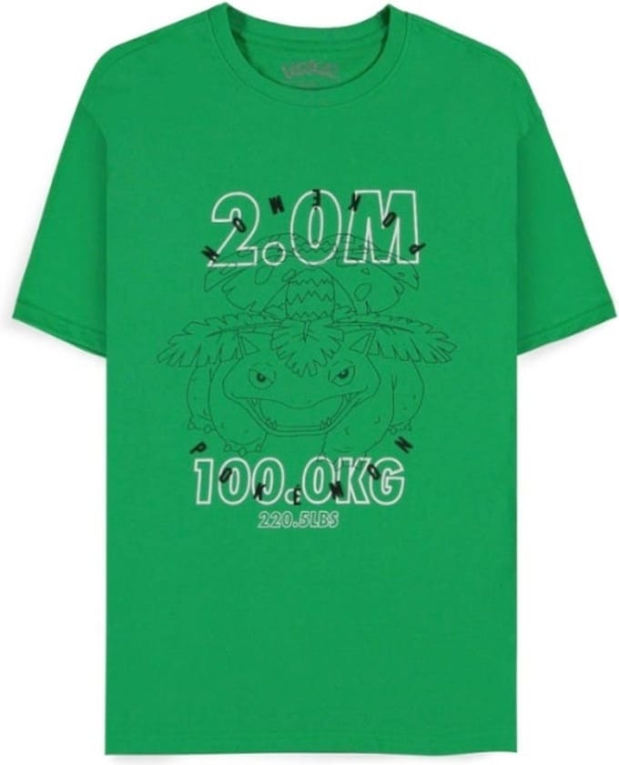 Pokémon - Venusaur Heren T-shirt - XS - Groen