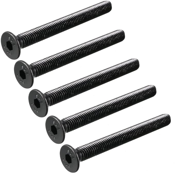 Verzonken Hoofd Zeskant Socket Schroeven M8x80mm 10.9 Koolstofstaal 8 Stuks