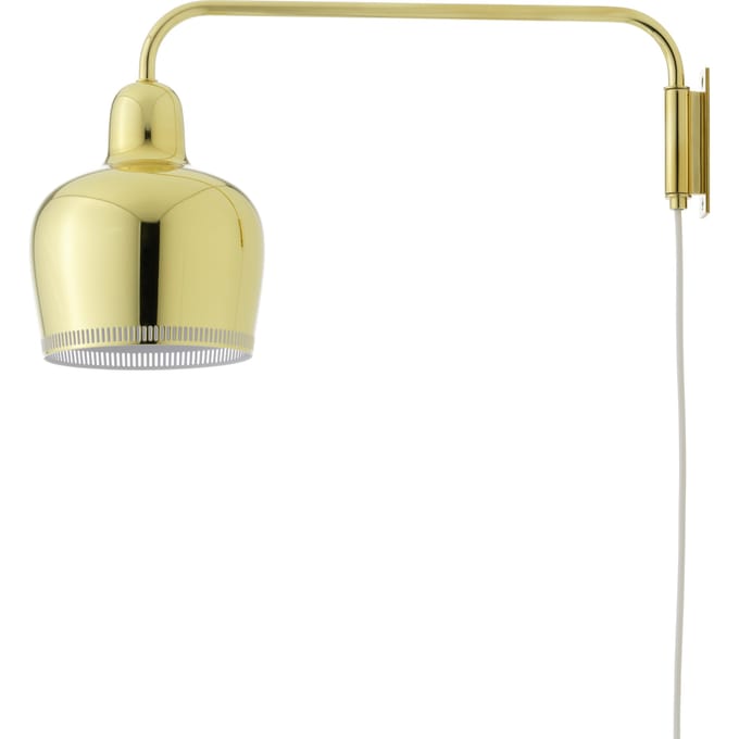 Artek Wandlamp A330S Golden Bell - messing