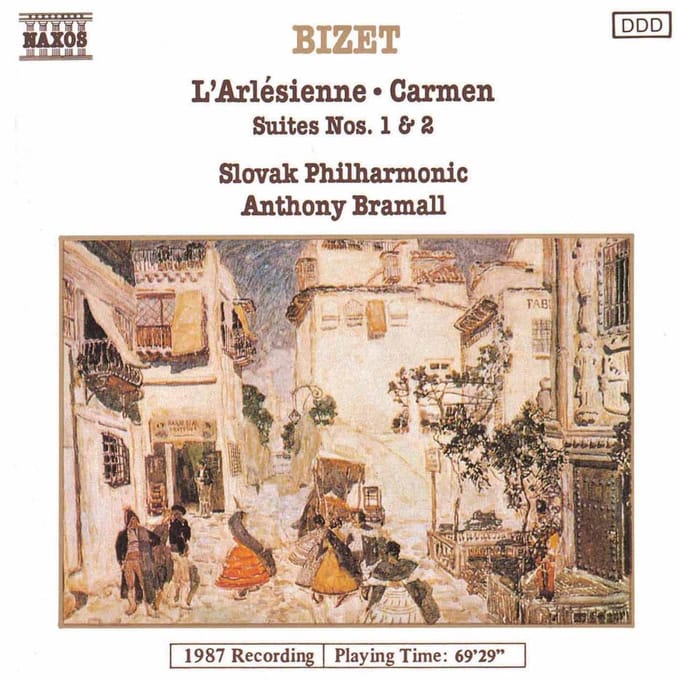 Slovak Philharmonic Orchestra - Bizet: L'Arlesienne & Carmen Suites (CD)