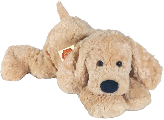 Knuffel Hond Beige 40cm