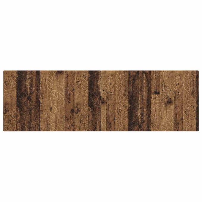 vidaXL - Wandgemonteerd - Hoofdbord - DELFT - Oud - hout - Bewerkt - hout