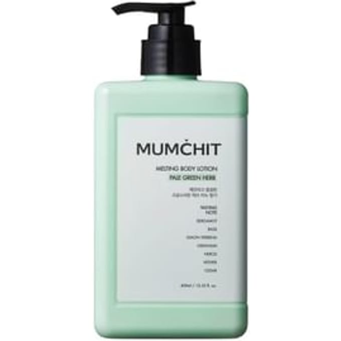 MUMCHIT - Melting Body Lotion - 4 Types Pale Green Herb
