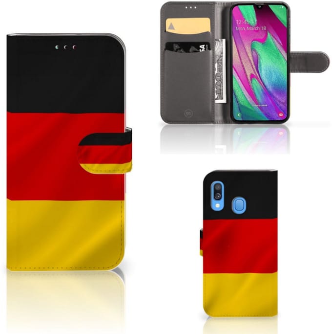 Samsung Galaxy A40 Bookstyle Case Duitsland