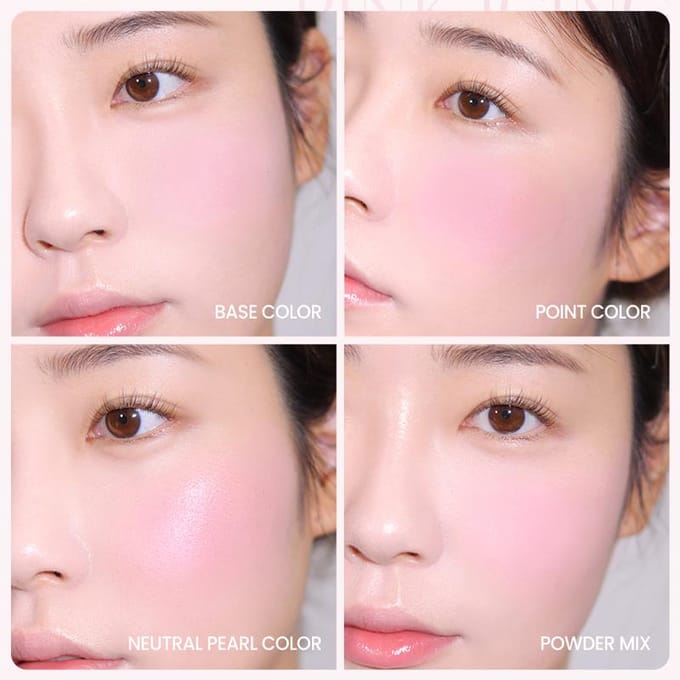 [espoir] Tonalité Pairing Cheek (#Glacage Rose) 9.6g white