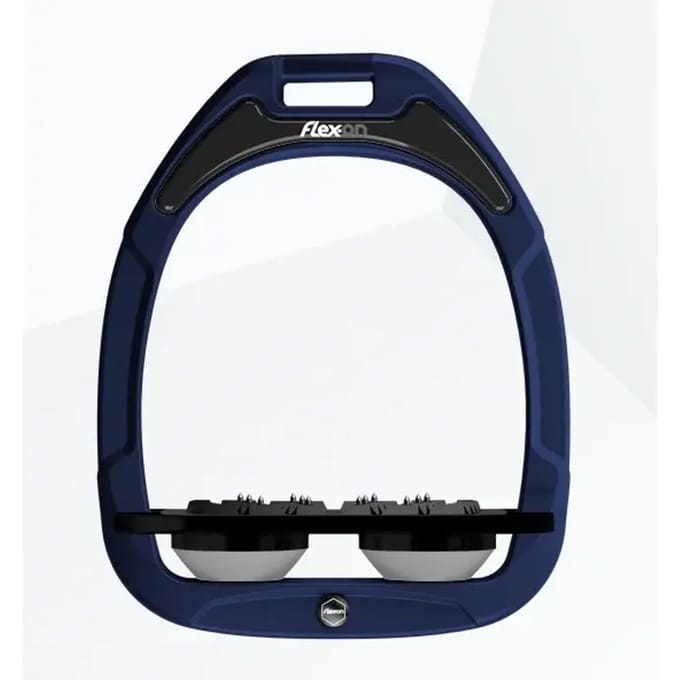 Ultra Grip platte stijgbeugels Marine/Zwart/Grijs Flex-On Green Composite