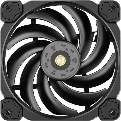 Jonsbo HF-120 PWM PC-ventilator Zwart (b x h x d) 120 x 25 x 120 mm