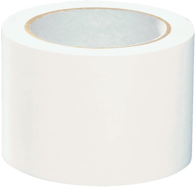 Ampere Traffic vloertape Standard - wit | 7,5 cm breed