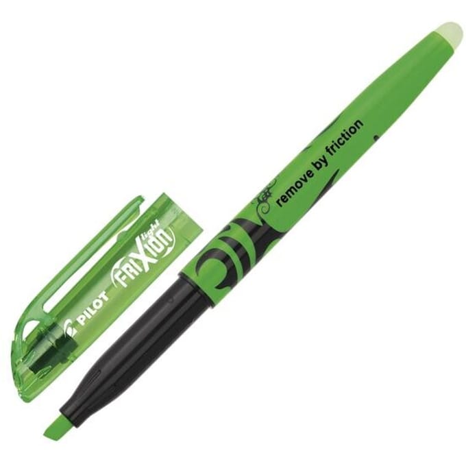 Pilot Frixion Lightgroene Markeerstift - Uitwisbare Highlighter - Schrijfbreedte 1 – 4 mm