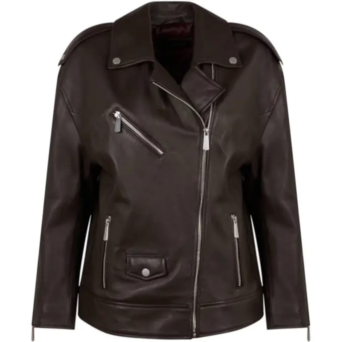 Leren jas voor vrouwen Oakwood Drew