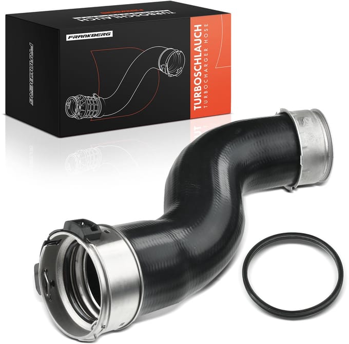 Frankberg 1x koelslang turbo ladeluchtkoeler voor BMW X3 E83