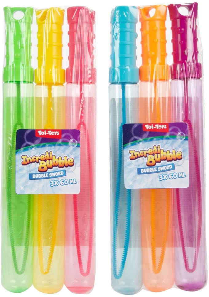 Incredibubble Bellenblaaszwaard 60ml, 3st.