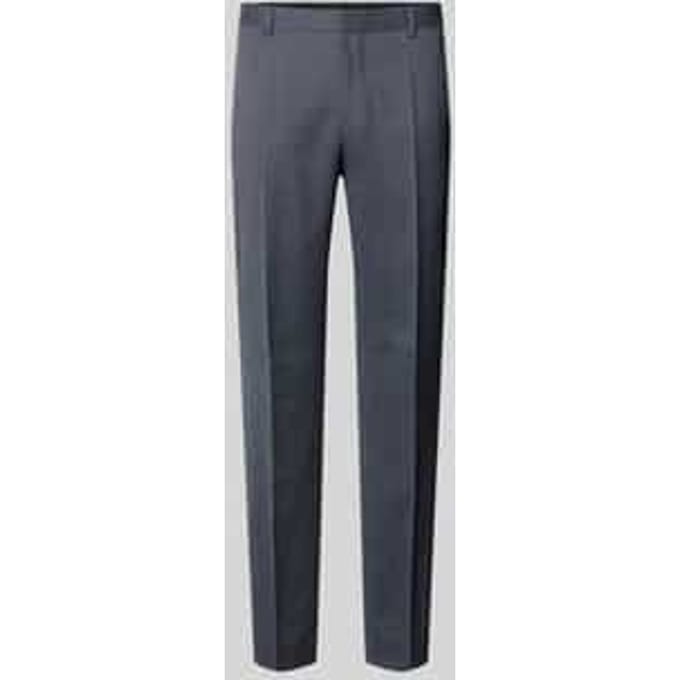 Regular Fit pantalon met scheerwol model 'Leon'