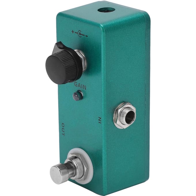 Elektrische Gitaar Effectpedaal Mini Enkele Effectpedaal Buffer Booster met True Bypass Schakeling blue