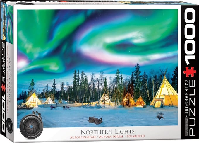 Eurographics - Noorderlicht [Northern Lights] - 1000 stukjes 68×48cm (b×h) - Legpuzzel