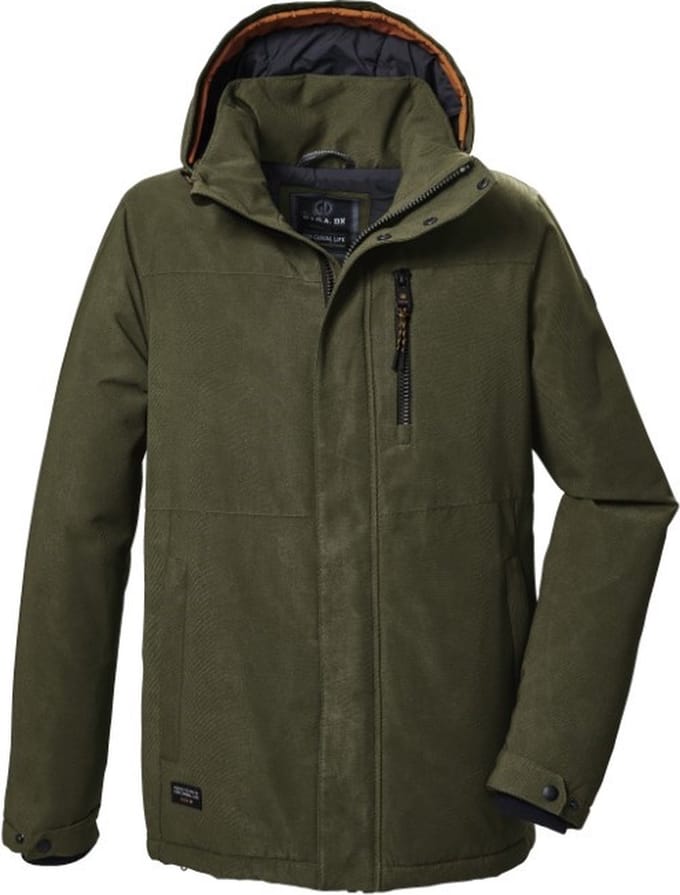 Giga by Killtec Winterjas Jas 42213 olijfgroen functioneel winterjas M