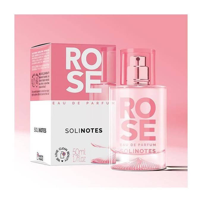 Eau de Parfum - Solinotes - ROSE - 50ml - Floral - Notes fruitées - Édition Limitée