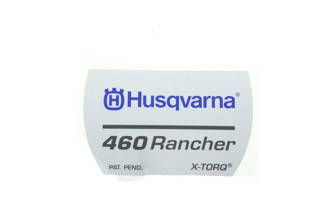 Husqvarna 460 ranger starterkap sticker
