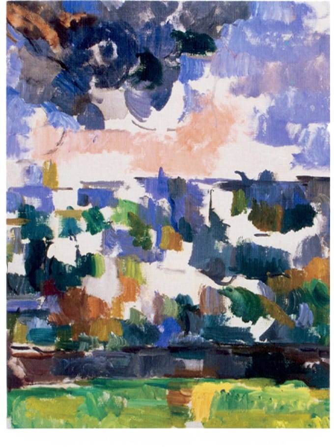 Lanzfeld Cézanne - Schetsboek Blanco - 36 Pagina's - Le Jardin des Lauves - Softcover