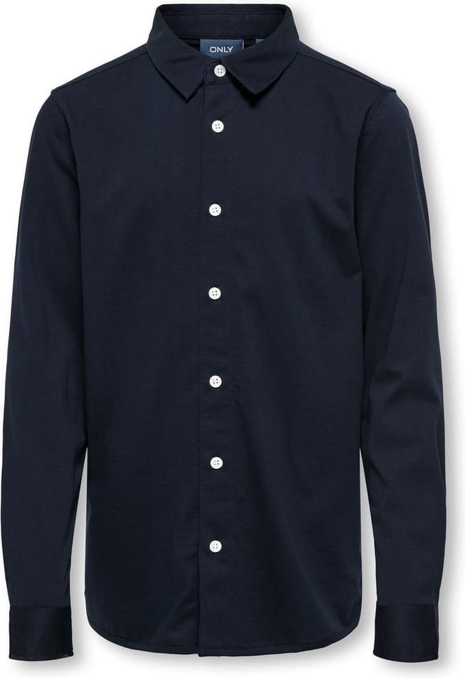 ONLY KOBMILES L/S SHIRT JRS Jongens Overhemd - Maat 152