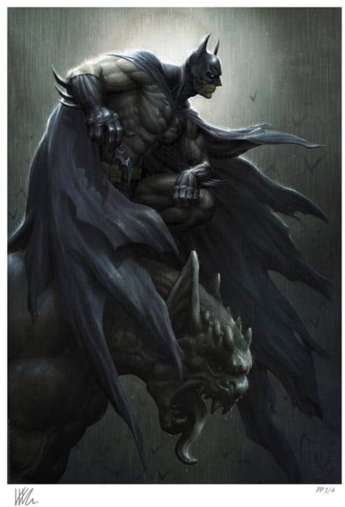 DC Comics Art Print Batman 46 x 61 cm - unframed