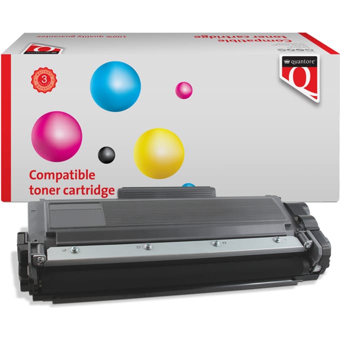 Toner Quantore alternatief tbv Brother TN-2320 zwart jumbo