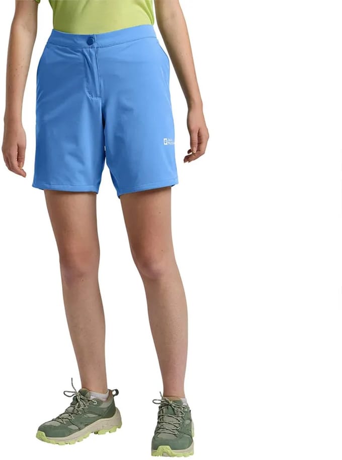Jack Wolfskin Hiking Alpine Korte Broek Blauw 42 Vrouw