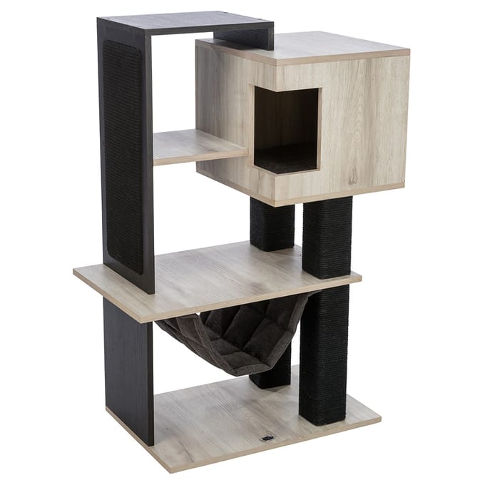 Trixie Citystyle - Krabpaal - Grijs/Zwart - 98 cm