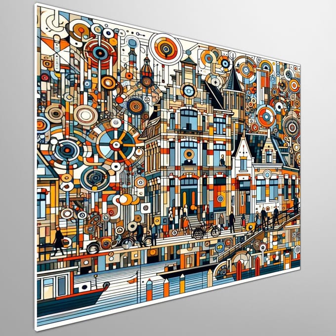 Kunstprint | Wanddecoratie | Forex | 75 × 75 cm