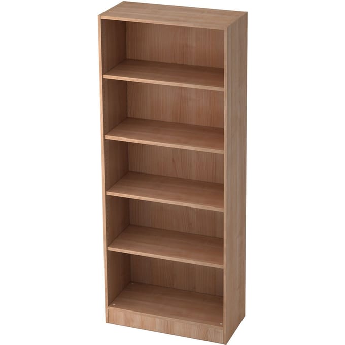 TARVIS boekenkast, B 800 x T 400 x H 2004 mm, 5 OH, notendecor