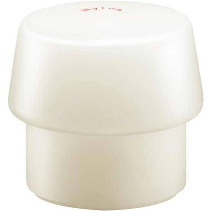 Vervangende Nylon Kop voor Een Simplex Hamer 30mm Wit
