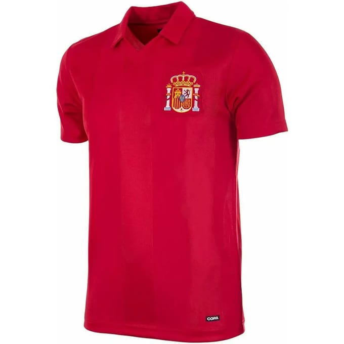 COPA Football - Spanje 1984 - Retro voetbalshirt - Heren - M - Rood