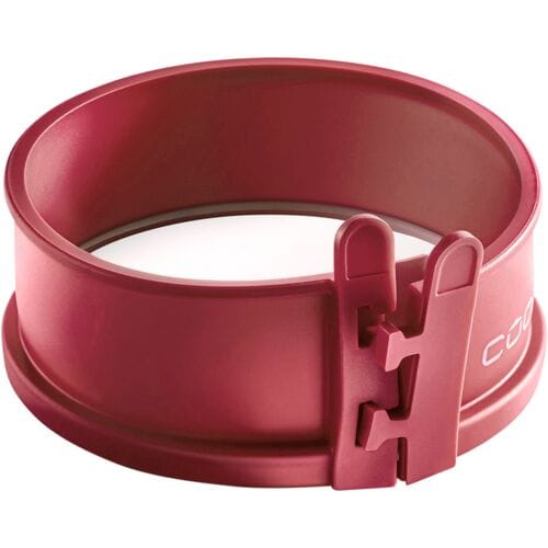 COOX Mini springvorm met glazen bodem Ø 12 (Donkerrood)