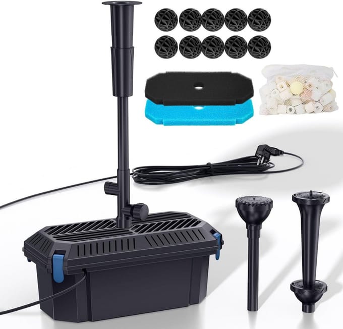 DailySupplies® Vijverfilter Complete Set - Drukfilter - Luchtpomp