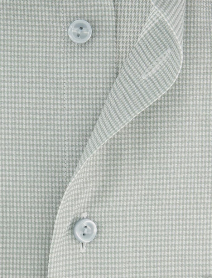 business overhemd Eton Classic Fit groen