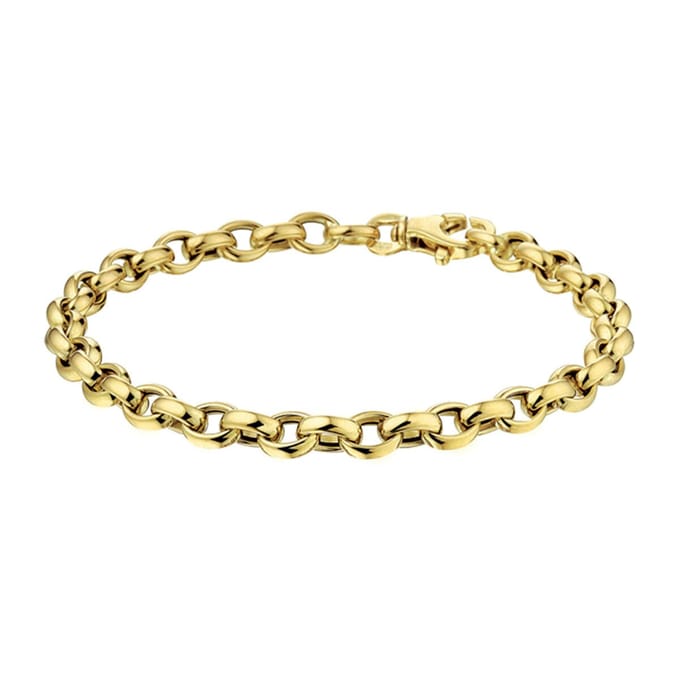 14K Geelgoud Armband Jasseron 5,0 Mm 19 Cm 4028187