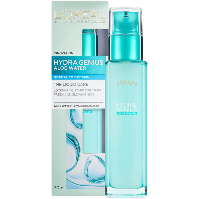 L'Oréal Paris Hydra Genius Vloeibare Verzorgingsmoisturizer Normale Droge Huid 70 ml