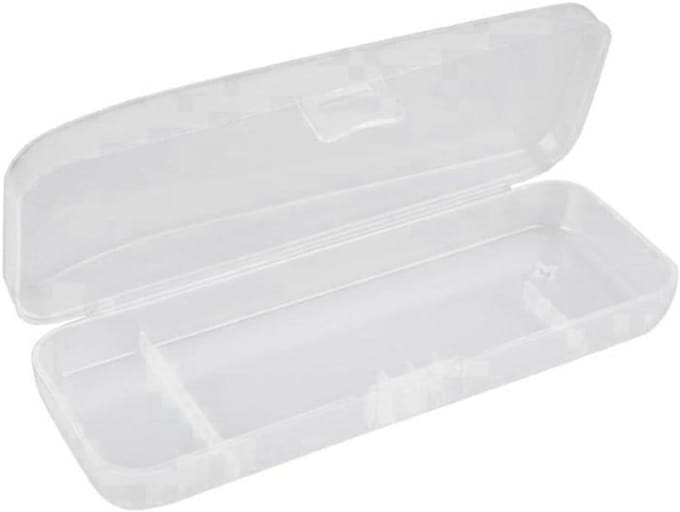 Scheerdoos - Scheerapparaat houder - Scheren organiseren - Stapelbaar ontwerp - 2.54 x 2.54 x 0.51 cm - Wit