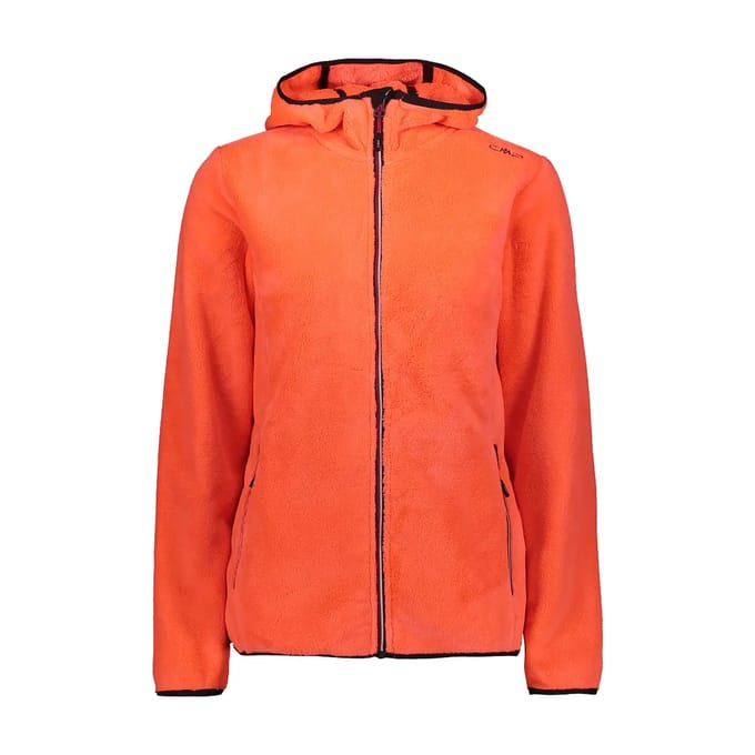 Dames fleece met capuchon CMP