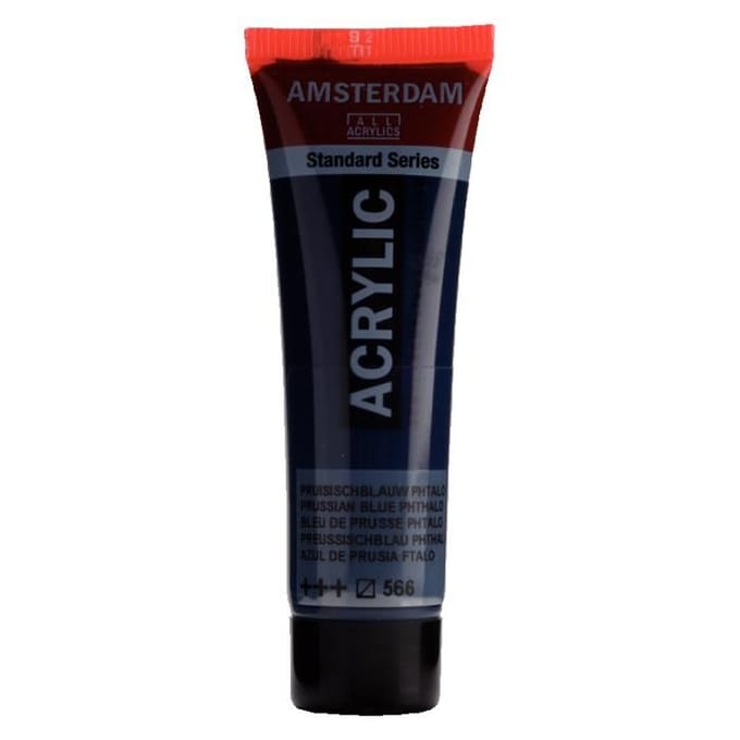 Verf - Acryl - 566 - Pruisisch blauw (phtalo) - Amsterdam - 20ml