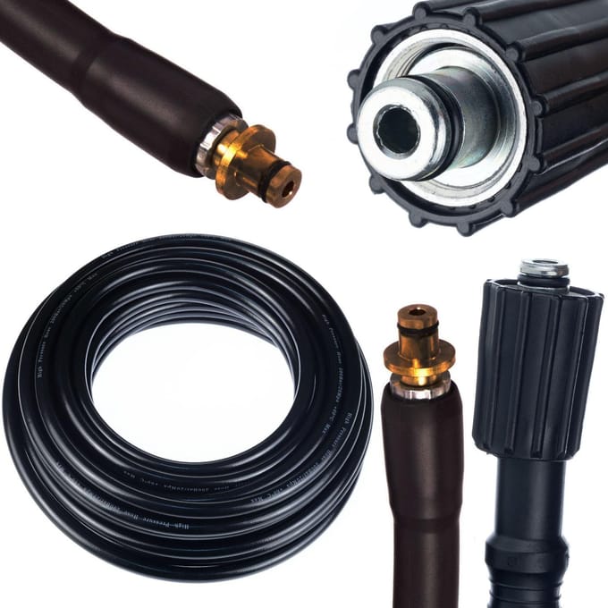 Rosfix Hogedrukslang Vervanging - 15 M, 200 Bar - Nylon Opleg - Borgpen M22