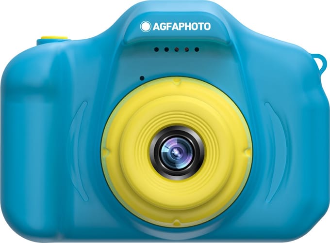 AgfaPhoto Compact Realikids Cam Mini Compactcamera 12 MP CMOS Blauw, Geel